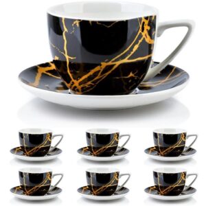 Komplet 6 filiżanek ayla 250ml wzór 2