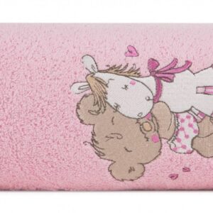 Ręcznik baby43 50x90 cm różowy