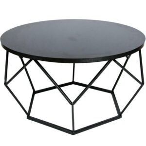 Stolik kawowy diamond 70 cm czarny