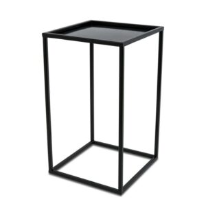 Nowoczesny kwietnik stojący 40cm czarny