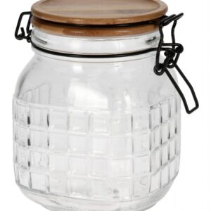 Słój szklany z pokrywą 1100 ml