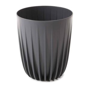 Donica stripped eco recykling antracytowa 25xh30 cm