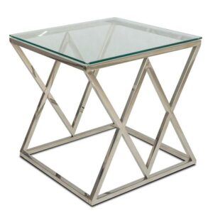 Stolik kawowy timantti silver 55 cm