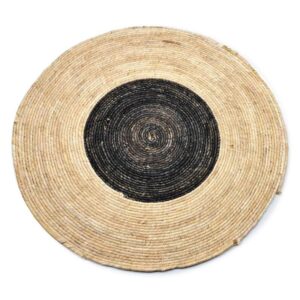 Dywan jutowy bali round beige 80 cm