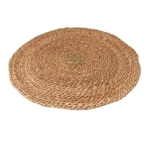 Dywan jutowy pleciony okrągły boho 80 cm
