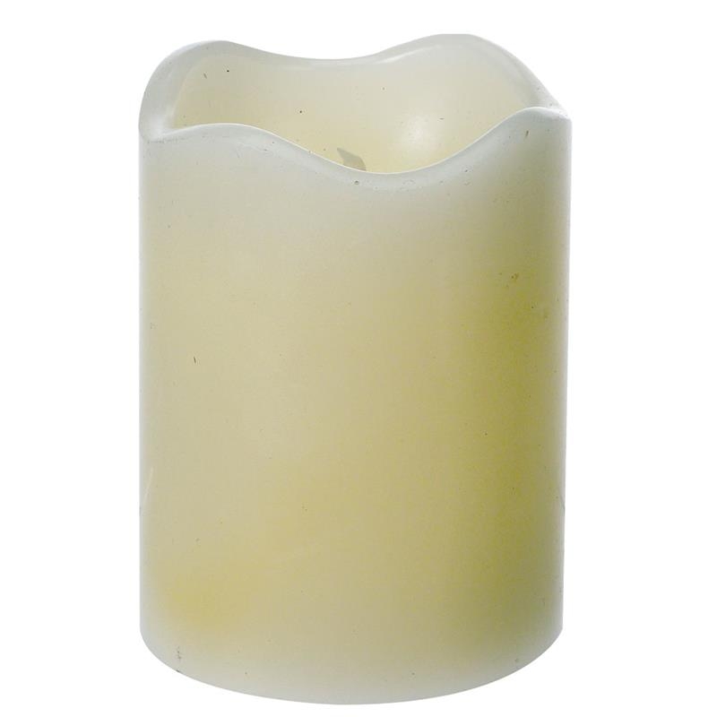 Świeca led z funkcją timera 9x7 cm