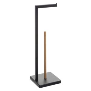 Stojak na papier toaletowy natureo black