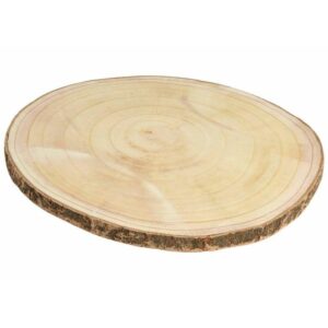 Podstawka drewniana plaster drewna 40 cm