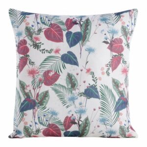 Poszewka flore/13 45x45 cm bordo