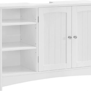 Szafka pod umywalkę łazienkowa 90 cm biała