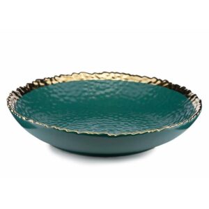 Talerz głęboki kati green gold 26 cm