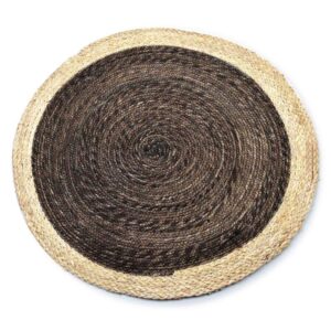 Dywan jutowy bali round brown 80 cm