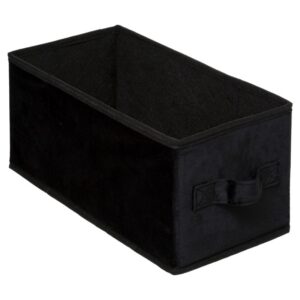 Pojemnik tekstylny 15x31 cm black welur