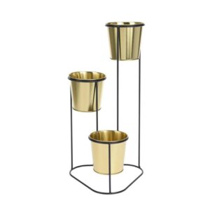 Kwietnik stojący z 3 donicami 46,5 cm