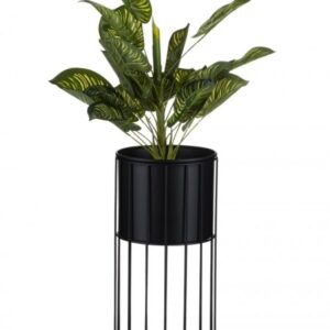 Nowoczesny kwietnik z osłonką 55 cm loft