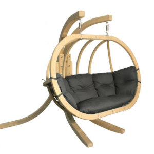 Fotel wiszący drewniany 2-osobowy SWING POT XL Kolor do wyboru