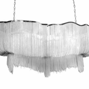 Lampa wisząca ATLANTA LONG - aluminium, stal