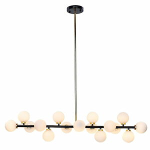 MOOSEE lampa wisząca COSMO LEVEL M - czarna, złota