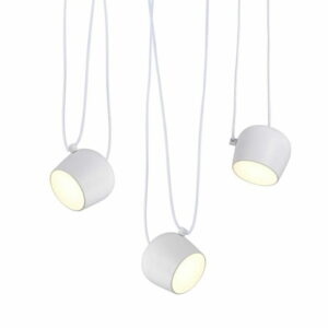 Lampa wisząca EYE 3 biała - LED, aluminium