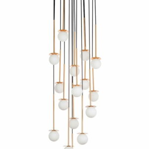 Lampa wisząca CANNON DISC 16 miedziana