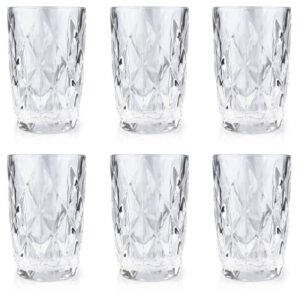 Komplet 6 przezroczystych szklanek 300ml