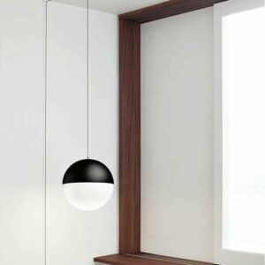 MOOSEE lampa ścienna BOWL czarna