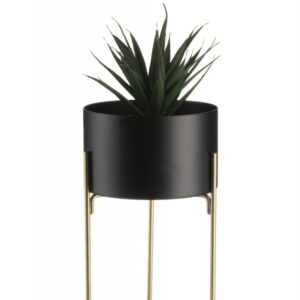 Kwietnik stojący stojak 20 cm metal loft