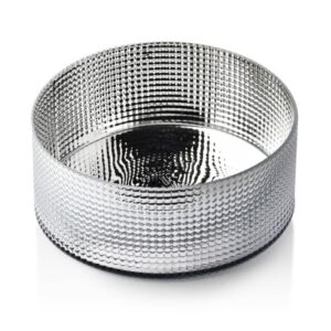 Misa dekoracyjna serenite silver 22 cm