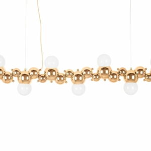 Lampa wisząca PEARLS 120 złota