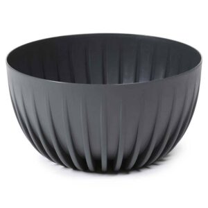 Donica stripped eco recykling antracytowa 30xh16 cm