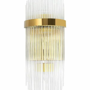 MOOSEE lampa ścienna FLORENS L złota