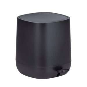 Kosz na śmieci z pedałem davos black 5l