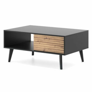 Ława WILLOW L104 Grafit / Dąb Artisan