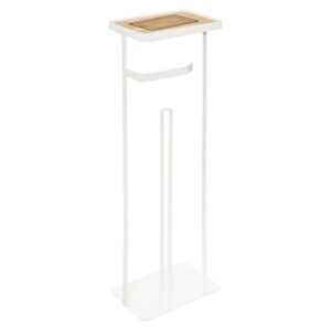Stojak na papier toaletowy modern white