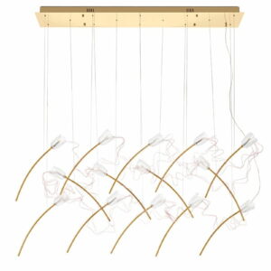 MOOSEE lampa wisząca TULIPPE 14 LINE złota