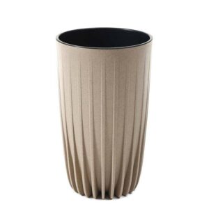 Donica stripped wysoka eco coffee latte 25xh42 cm