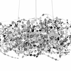 MOOSEE lampa wisząca MONETE 60 chrom