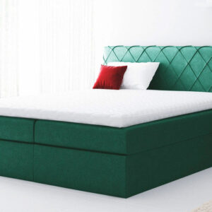 Łóżko kontynentalne z pojemnikiem PAROS | 180x200 | Kolor do wyboru