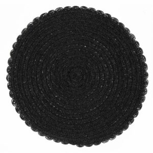 Podkładka boho/10 eko 38 cm czarna