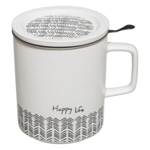 Kubek z zaparzaczem happy life 350 ml