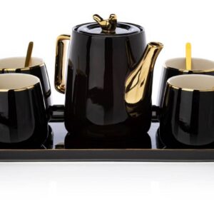 Serwis kawowy noah black gold