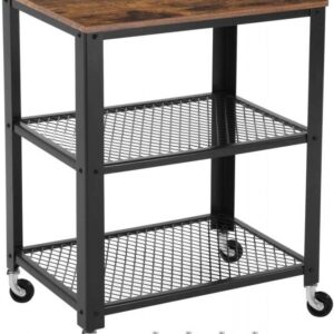 Półka kuchenna mobilna rustykalny loft 60 cm