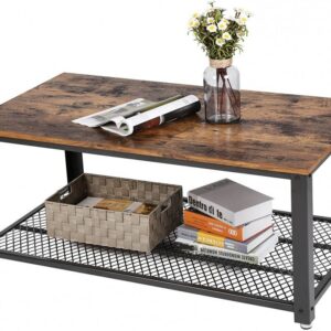 Stolik kawowy duży industrialny loft 106 cm