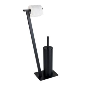 Stojak na papier toaletowy lirio black