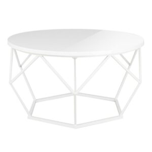 Stolik kawowy diamond 70 cm lakier