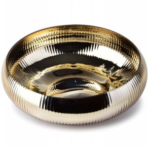 Misa dekoracyjna serenite gold 29 cm