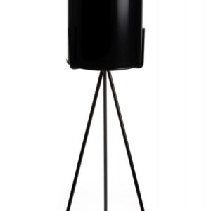 Kwietnik stojący tripod 65cm czarny loft