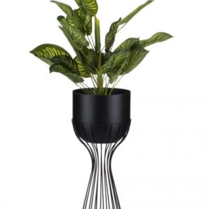 Kwietnik stojący z osłonką 56 cm loft