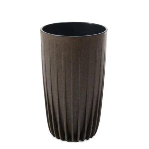 Donica stripped wysoka eco coffee espresso 25xh42 cm
