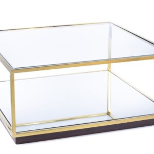 Stolik kawowy shine gold